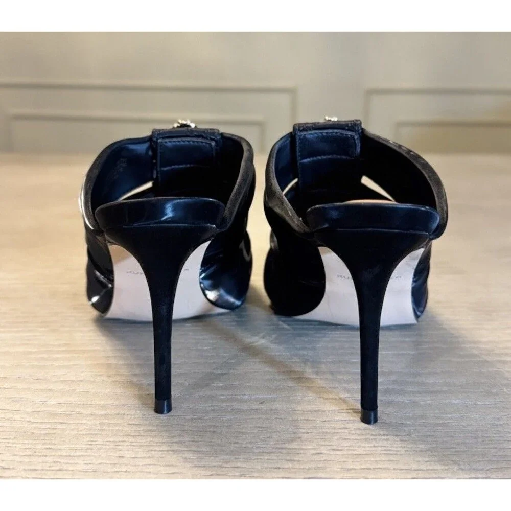 KURT GEIGER Kensington Soft Bow Mule Heel. Sizes 5.5,6,6.5,7